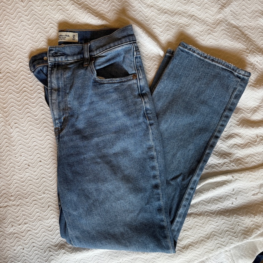 Abercrombie & Fitch Light Blue Denim Jeans